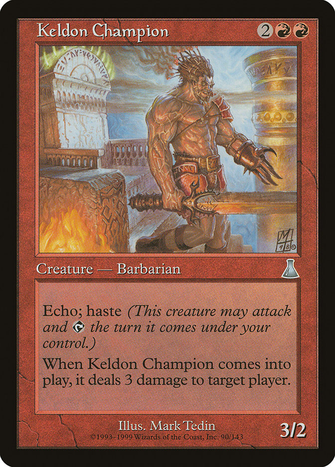 Keldon Champion [Urza's Destiny] | Deep Dive Games St. Marys