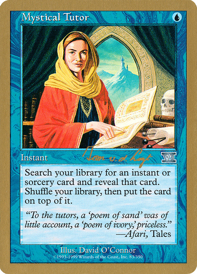 Mystical Tutor (Tom van de Logt) [World Championship Decks 2000] | Deep Dive Games St. Marys
