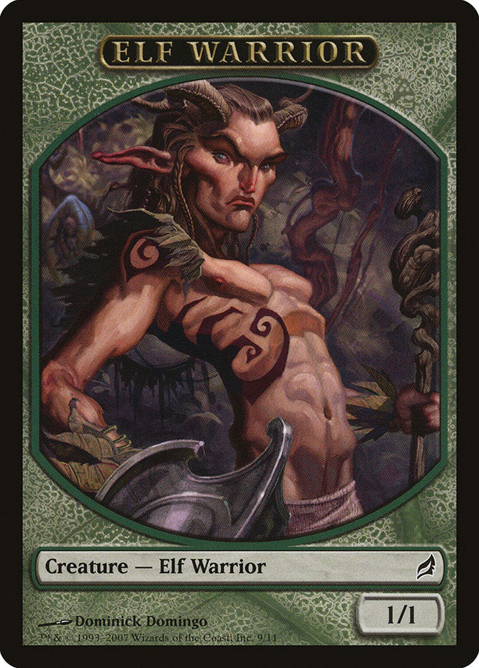 Elf Warrior Token [Lorwyn Tokens] | Deep Dive Games St. Marys