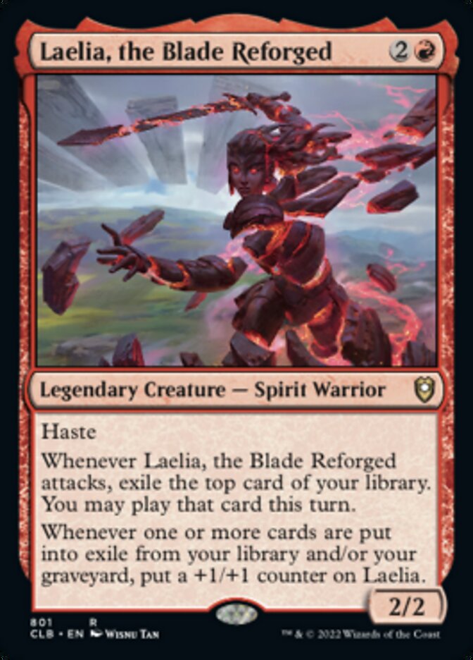 Laelia, the Blade Reforged [Commander Legends: Battle for Baldur's Gate] | Deep Dive Games St. Marys