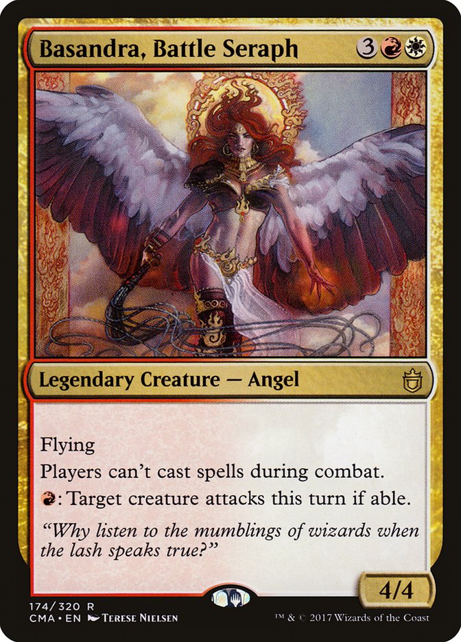 Basandra, Battle Seraph [Commander Anthology] | Deep Dive Games St. Marys