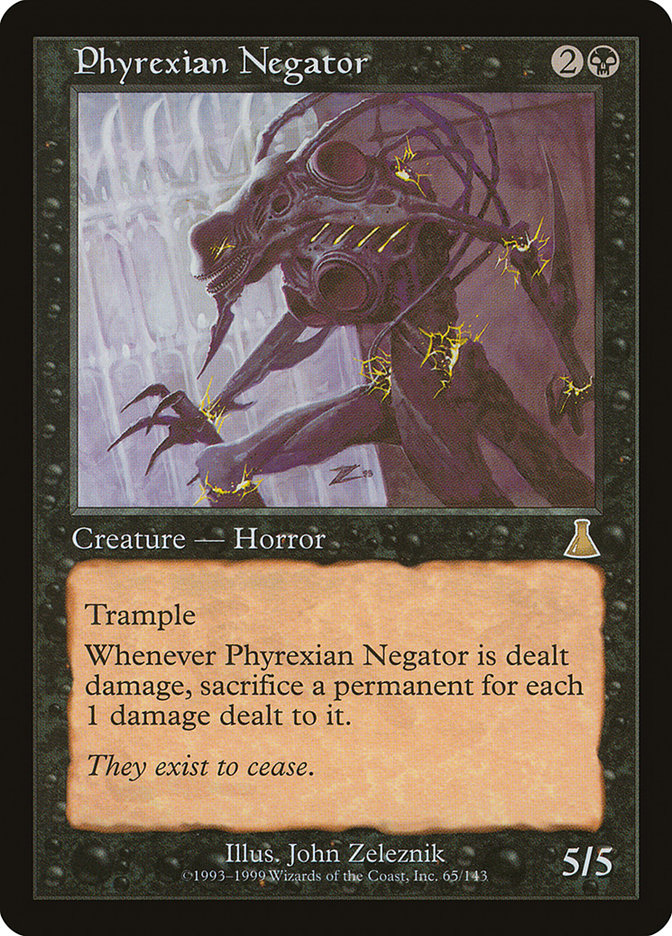 Phyrexian Negator [Urza's Destiny] | Deep Dive Games St. Marys