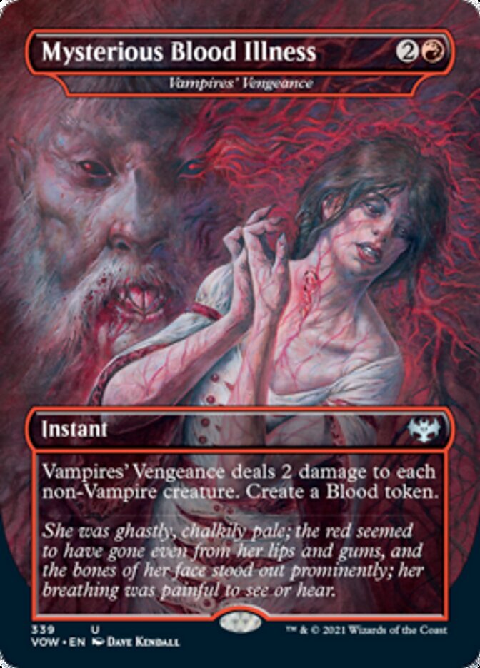 Vampires' Vengeance - Mysterious Blood Illness [Innistrad: Crimson Vow] | Deep Dive Games St. Marys