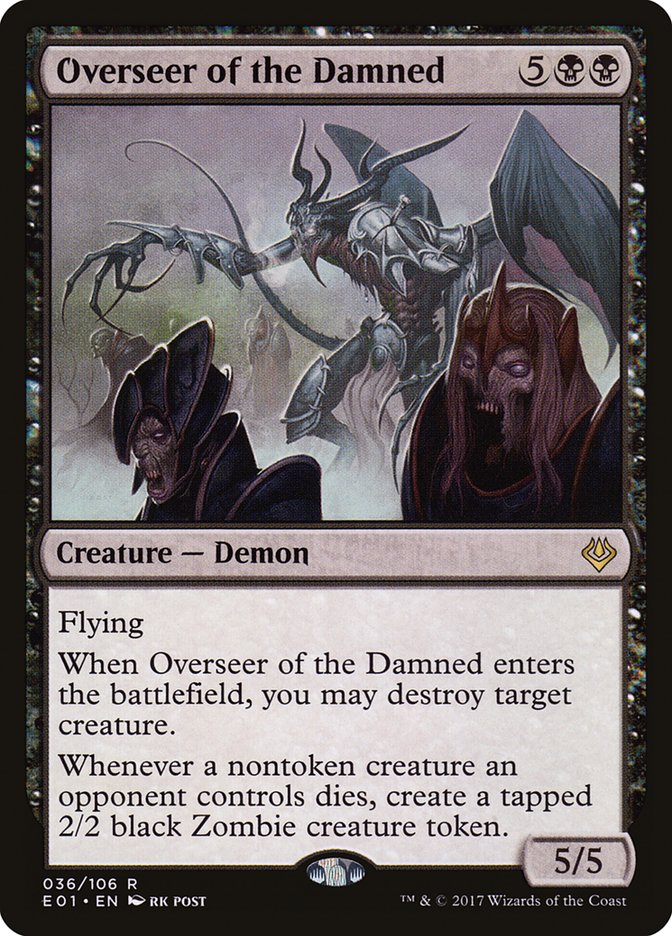 Overseer of the Damned [Archenemy: Nicol Bolas] | Deep Dive Games St. Marys