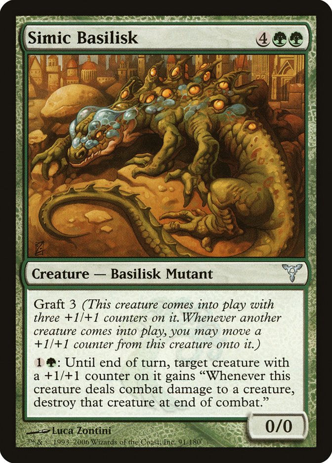Simic Basilisk [Dissension] | Deep Dive Games St. Marys