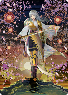 The Wandering Emperor 2 Art Card [Kamigawa: Neon Dynasty Art Series] | Deep Dive Games St. Marys