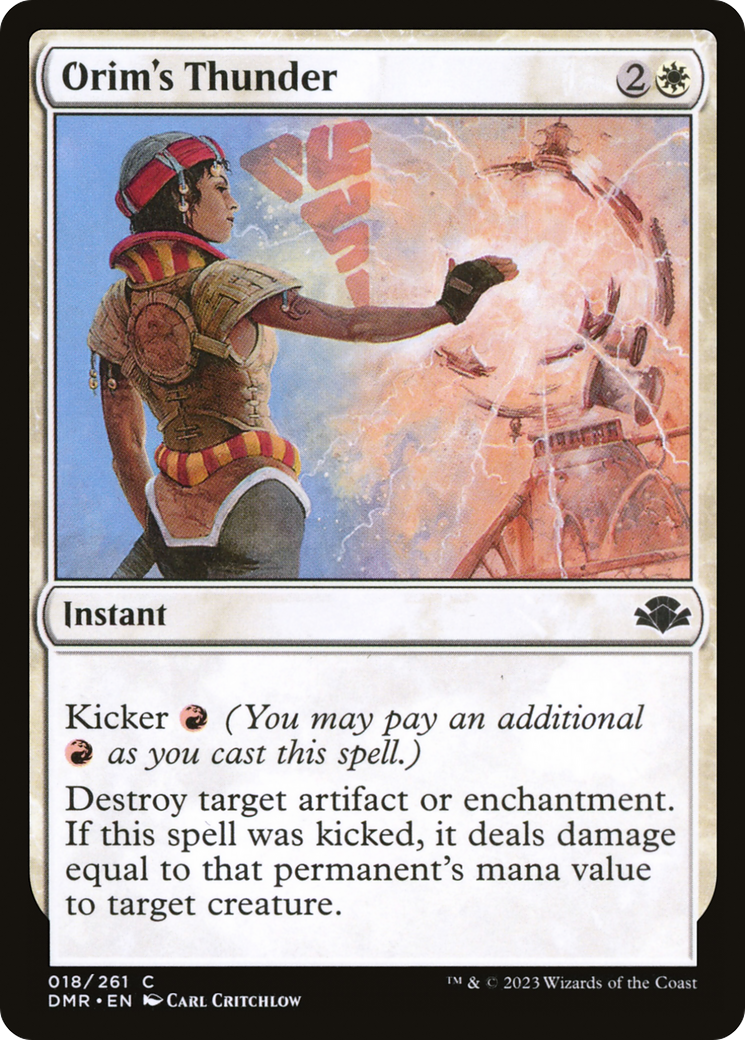 Orim's Thunder [Dominaria Remastered] | Deep Dive Games St. Marys