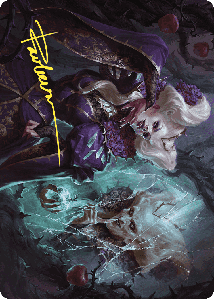 Conceited Witch Art Card (Gold-Stamped Signature) [Wilds of Eldraine Art Series] | Deep Dive Games St. Marys