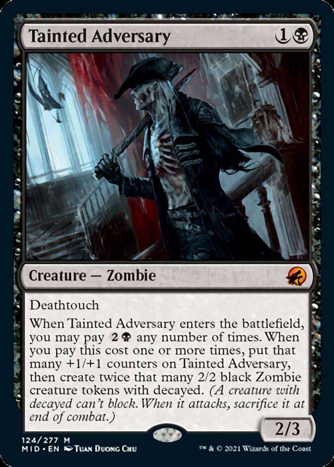 Tainted Adversary [Innistrad: Midnight Hunt] | Deep Dive Games St. Marys