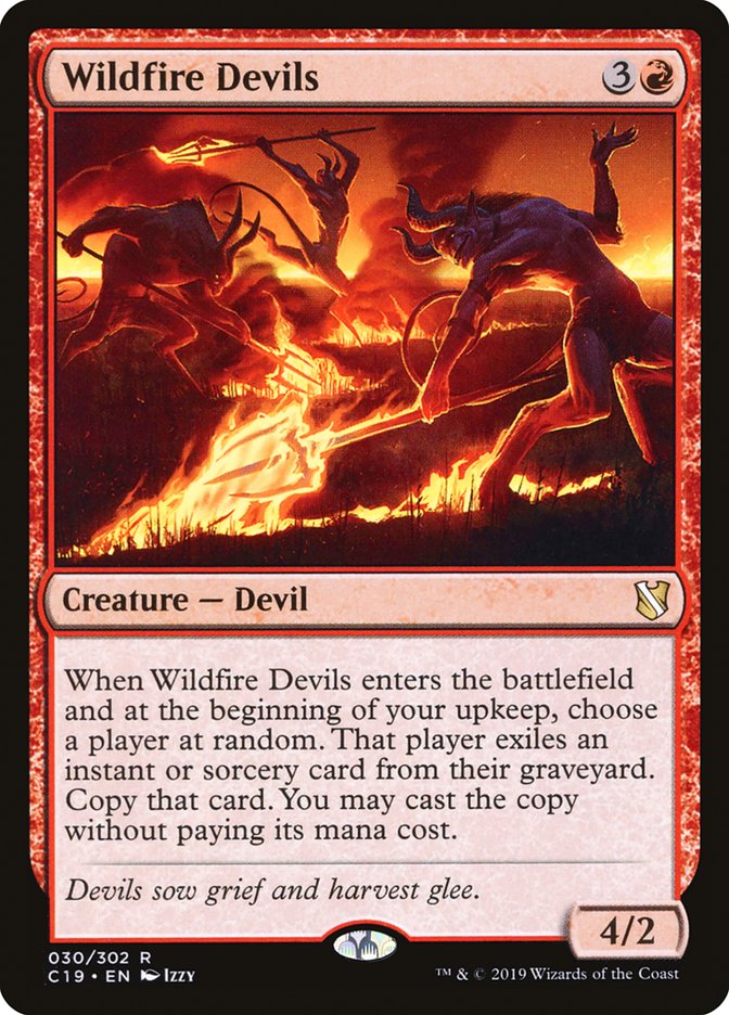 Wildfire Devils [Commander 2019] | Deep Dive Games St. Marys