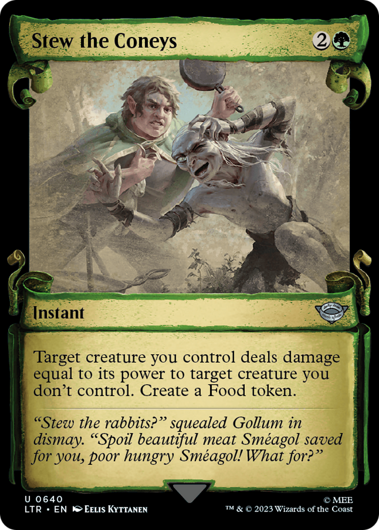 Stew the Coneys [The Lord of the Rings: Tales of Middle-Earth Showcase Scrolls] | Deep Dive Games St. Marys