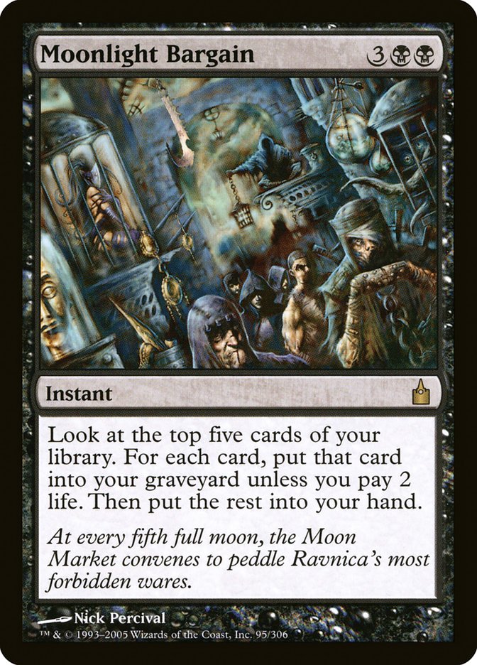 Moonlight Bargain [Ravnica: City of Guilds] | Deep Dive Games St. Marys