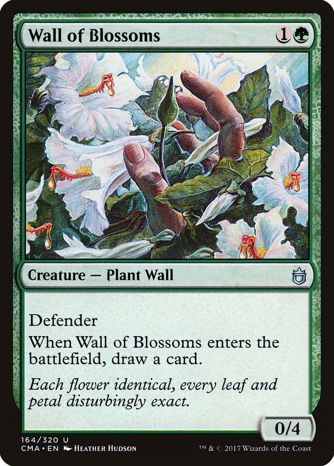 Wall of Blossoms [Commander Anthology] | Deep Dive Games St. Marys