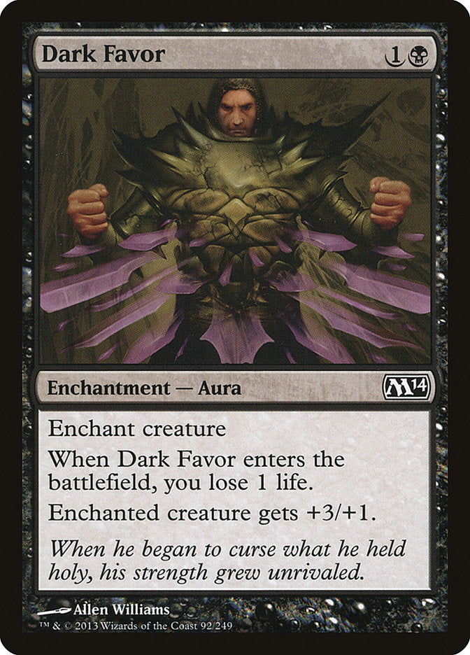 Dark Favor [Magic 2014] | Deep Dive Games St. Marys