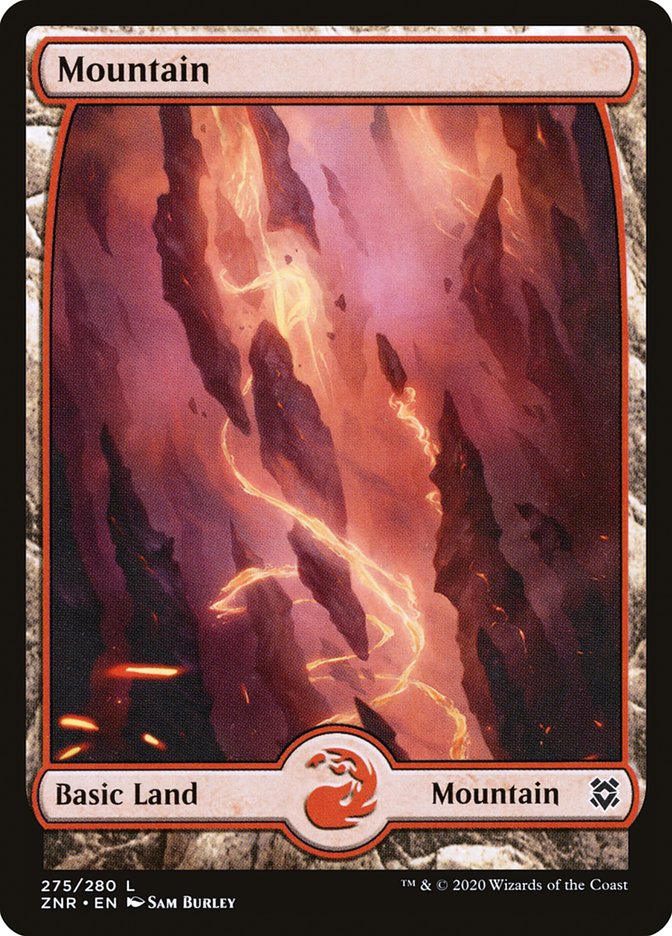 Mountain (275) [Zendikar Rising] | Deep Dive Games St. Marys