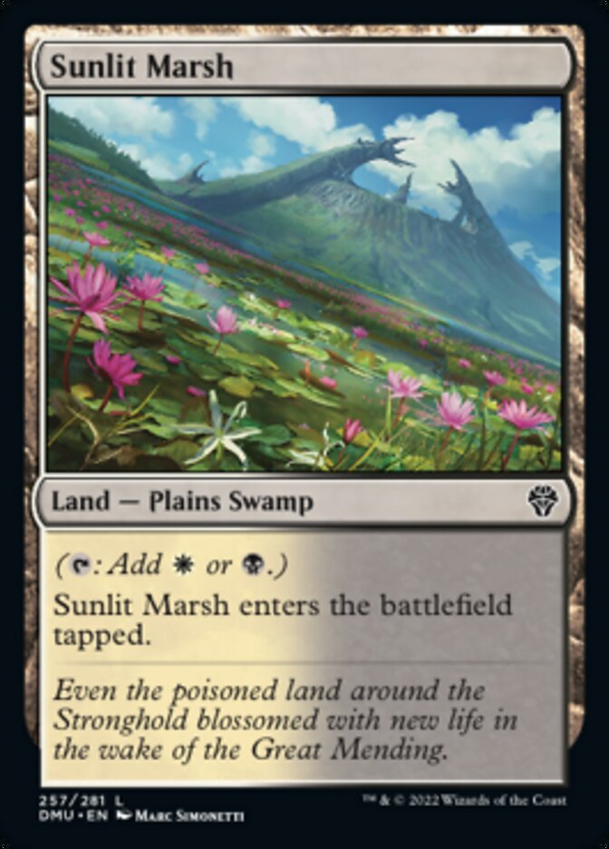 Sunlit Marsh [Dominaria United] | Deep Dive Games St. Marys