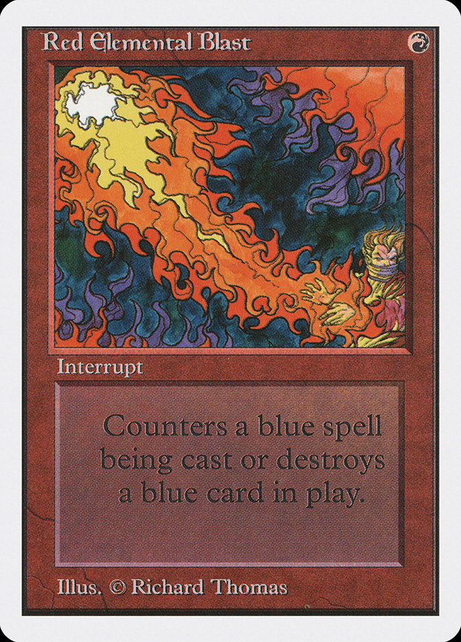 Red Elemental Blast [Unlimited Edition] | Deep Dive Games St. Marys