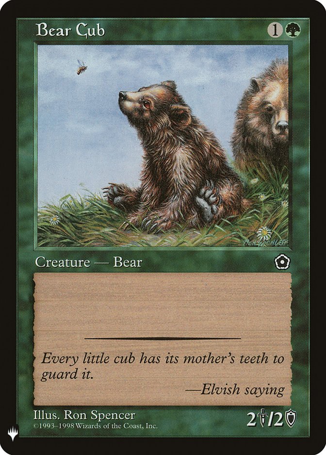 Bear Cub [Mystery Booster] | Deep Dive Games St. Marys