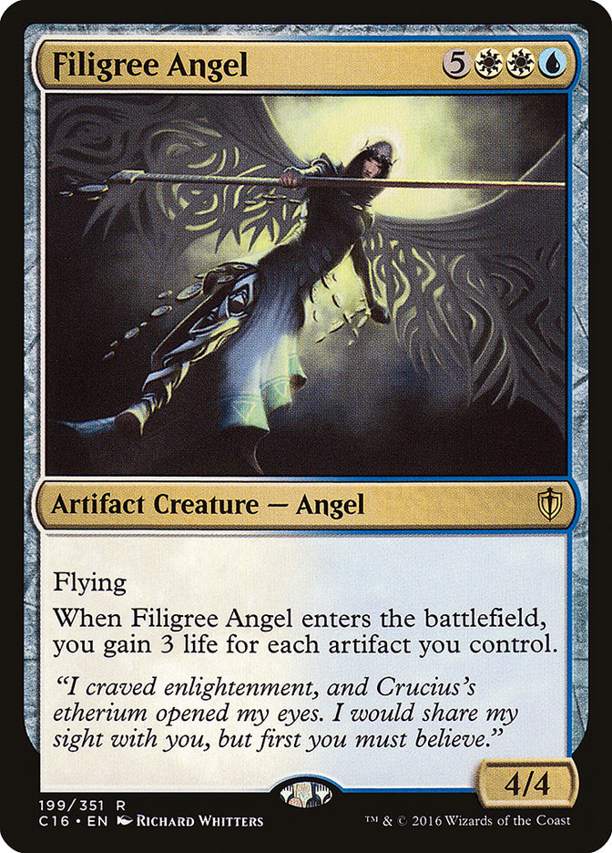 Filigree Angel [Commander 2016] | Deep Dive Games St. Marys