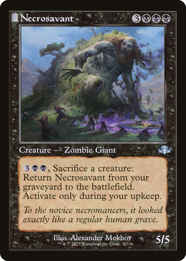 Necrosavant (Retro) [Dominaria Remastered] | Deep Dive Games St. Marys