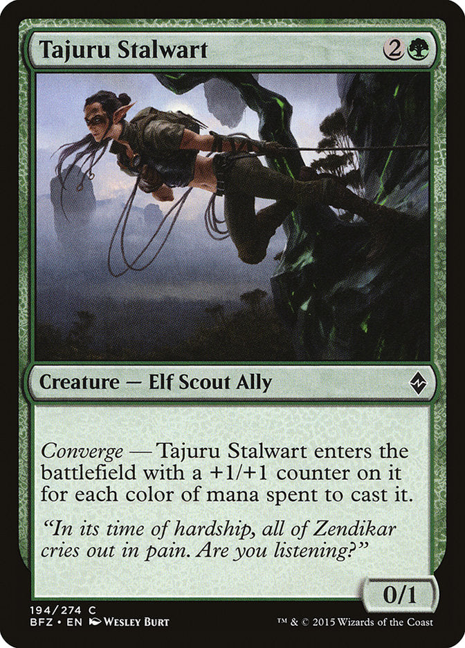 Tajuru Stalwart [Battle for Zendikar] | Deep Dive Games St. Marys