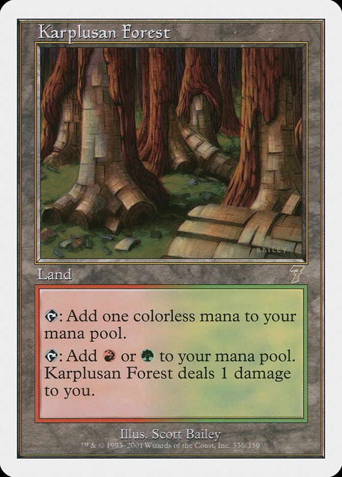 Karplusan Forest [Seventh Edition] | Deep Dive Games St. Marys