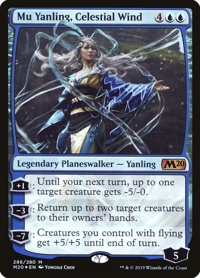 Mu Yanling, Celestial Wind [Core Set 2020] | Deep Dive Games St. Marys