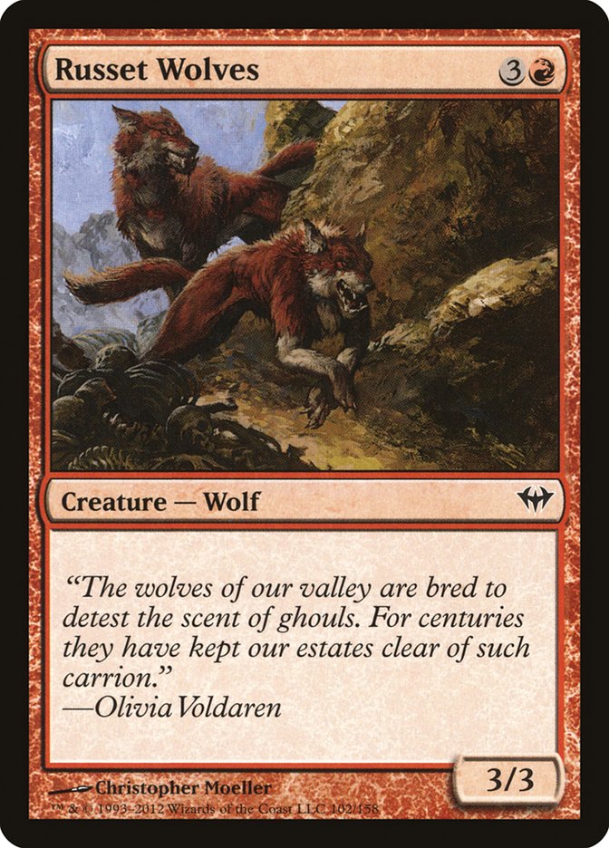 Russet Wolves [Dark Ascension] | Deep Dive Games St. Marys