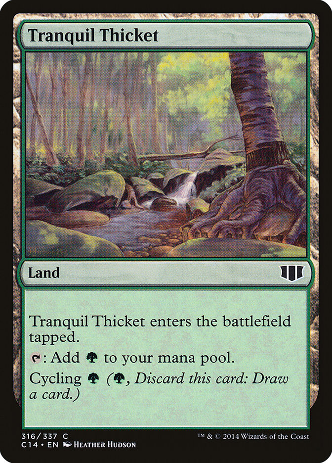 Tranquil Thicket [Commander 2014] | Deep Dive Games St. Marys