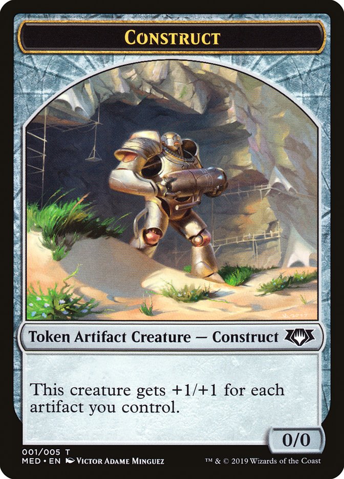 Construct Token (001/005) [Mythic Edition Tokens] | Deep Dive Games St. Marys