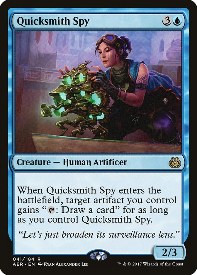 Quicksmith Spy [Aether Revolt] | Deep Dive Games St. Marys