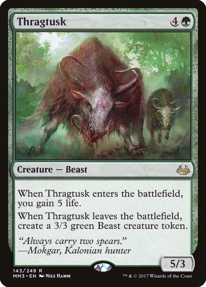 Thragtusk [Modern Masters 2017] | Deep Dive Games St. Marys