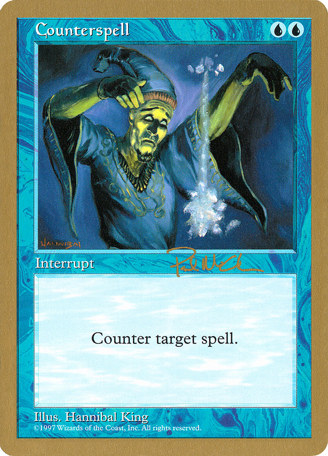 Counterspell (Paul McCabe) [World Championship Decks 1997] | Deep Dive Games St. Marys