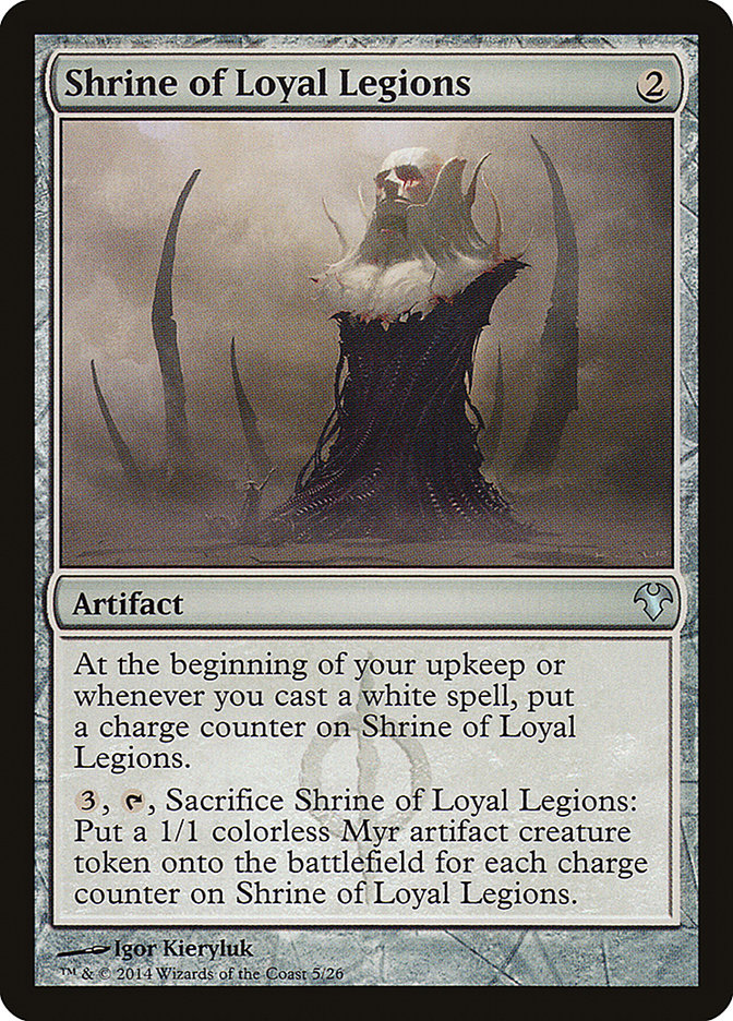 Shrine of Loyal Legions [Modern Event Deck 2014] | Deep Dive Games St. Marys