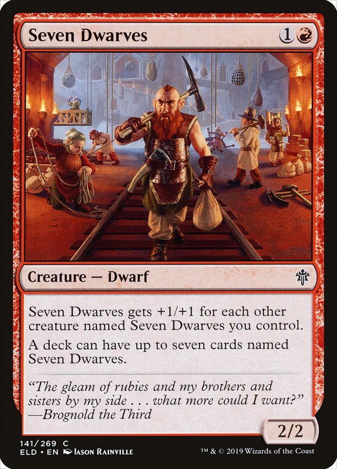 Seven Dwarves [Throne of Eldraine] | Deep Dive Games St. Marys