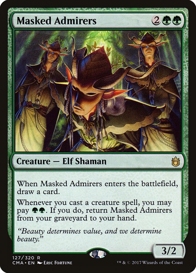 Masked Admirers [Commander Anthology] | Deep Dive Games St. Marys