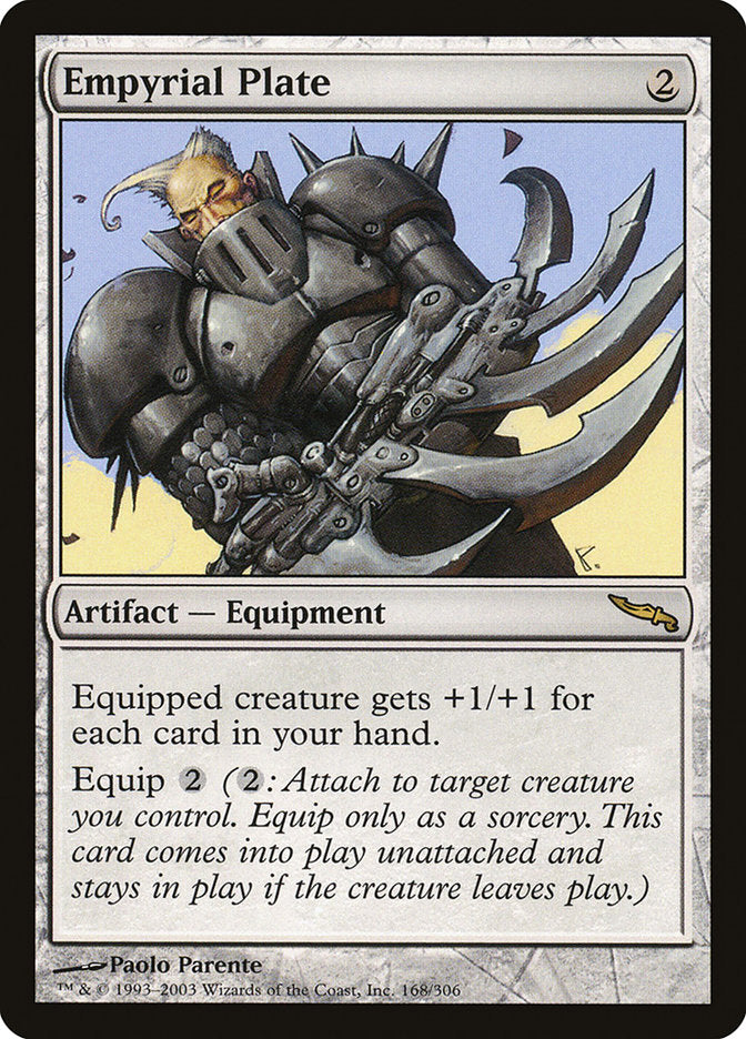 Empyrial Plate [Mirrodin] | Deep Dive Games St. Marys