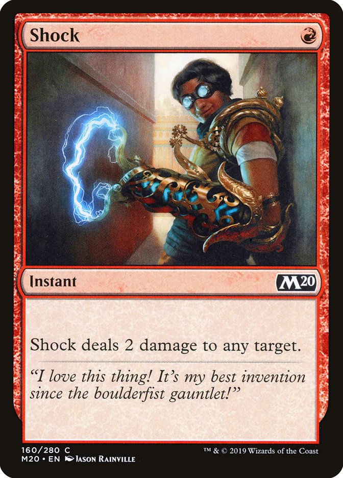 Shock [Core Set 2020] | Deep Dive Games St. Marys