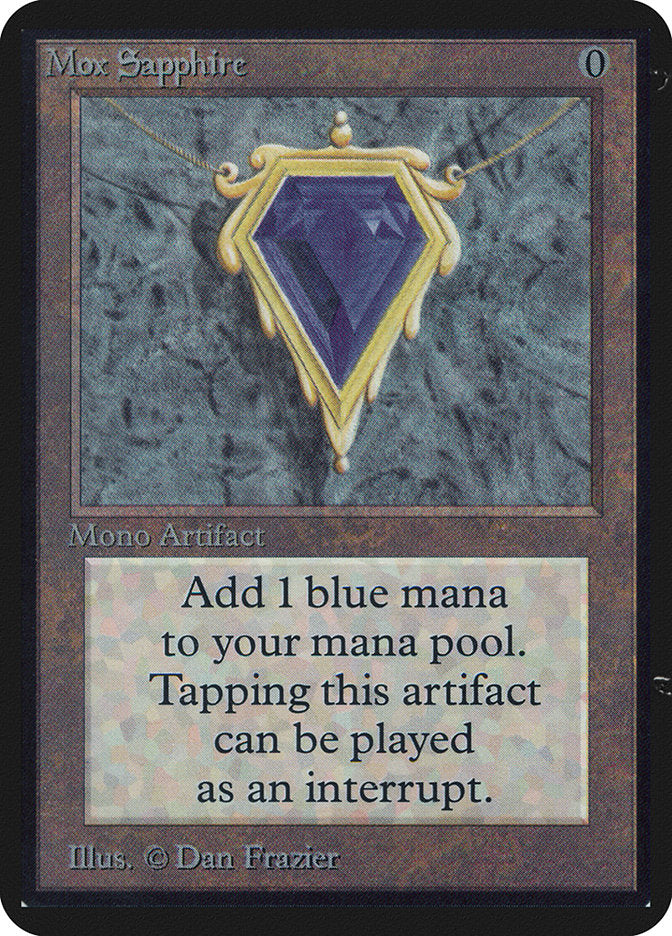Mox Sapphire [Alpha Edition] | Deep Dive Games St. Marys
