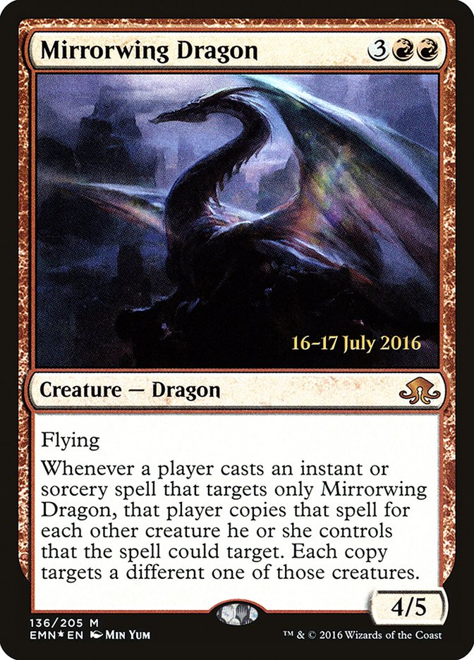 Mirrorwing Dragon [Eldritch Moon Prerelease Promos] | Deep Dive Games St. Marys