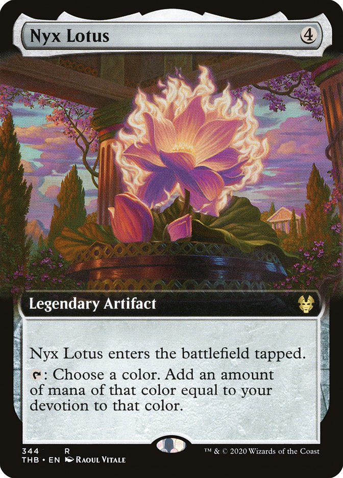 Nyx Lotus (Extended Art) [Theros Beyond Death] | Deep Dive Games St. Marys