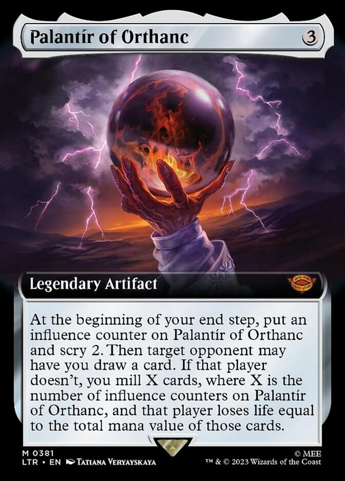 Palantir of Orthanc (Extended Art) [The Lord of the Rings: Tales of Middle-Earth] | Deep Dive Games St. Marys