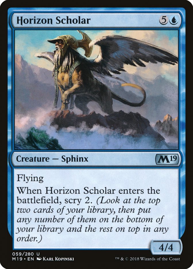 Horizon Scholar [Core Set 2019] | Deep Dive Games St. Marys