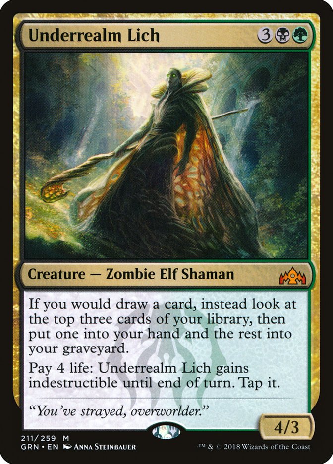 Underrealm Lich [Guilds of Ravnica] | Deep Dive Games St. Marys