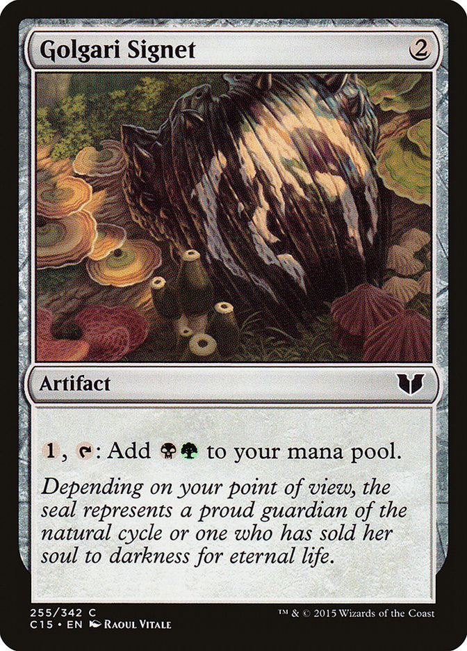 Golgari Signet [Commander 2015] | Deep Dive Games St. Marys