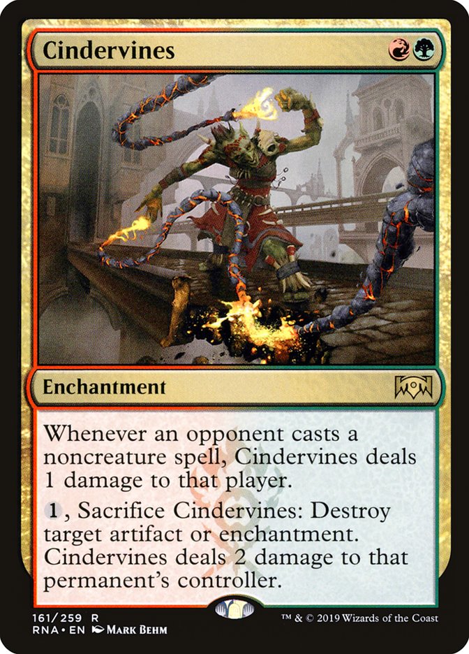 Cindervines [Ravnica Allegiance] | Deep Dive Games St. Marys