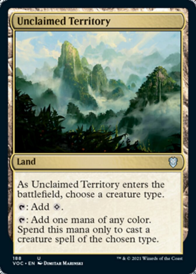 Unclaimed Territory [Innistrad: Crimson Vow Commander] | Deep Dive Games St. Marys