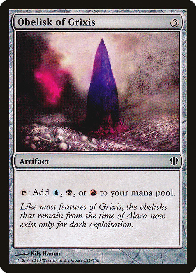Obelisk of Grixis [Commander 2013] | Deep Dive Games St. Marys