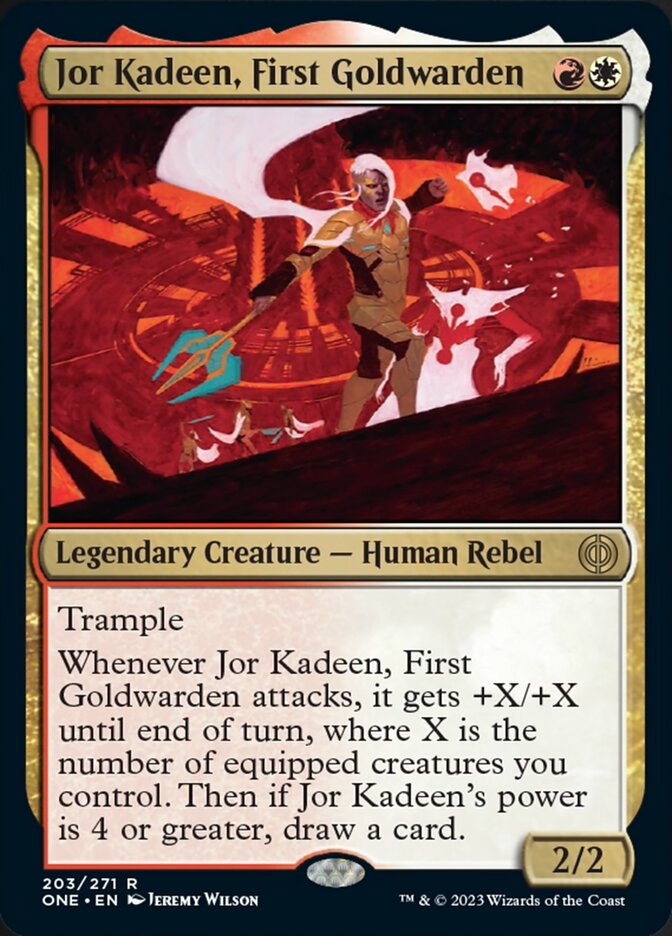 Jor Kadeen, First Goldwarden [Phyrexia: All Will Be One] | Deep Dive Games St. Marys