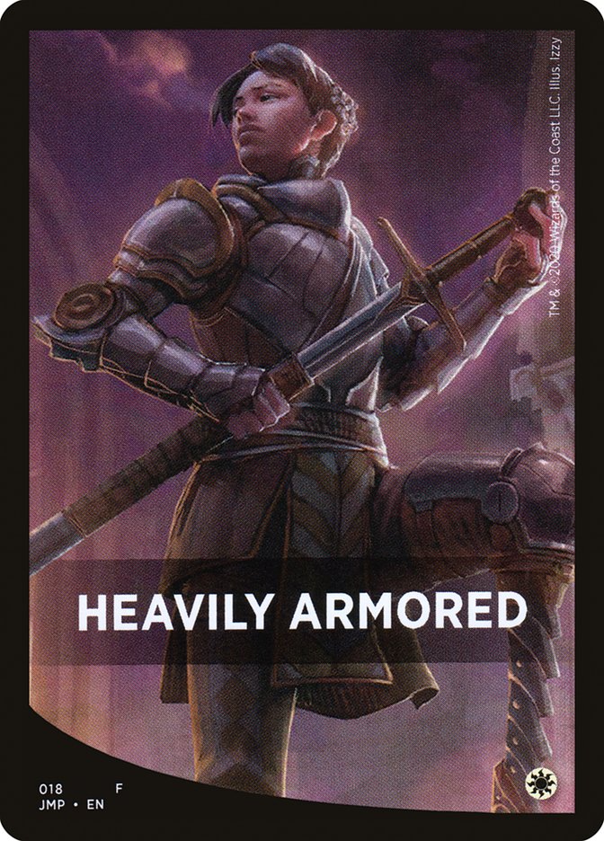 Heavily Armored Theme Card [Jumpstart Front Cards] | Deep Dive Games St. Marys